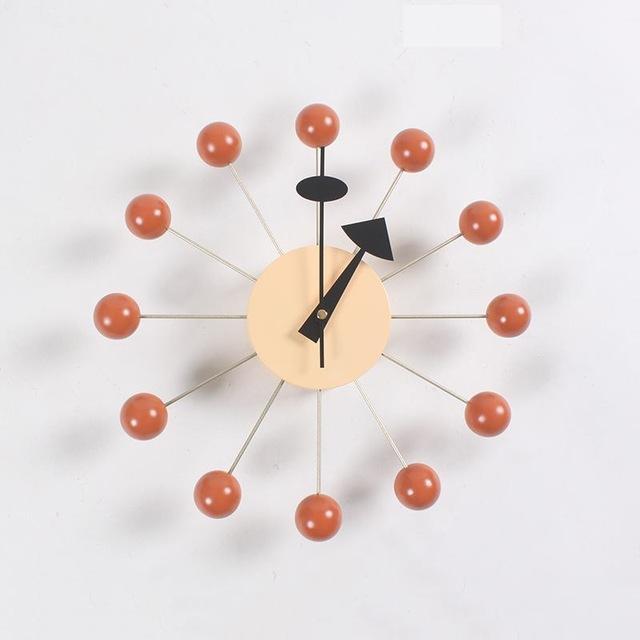 Modern Nordic Wooden Clock