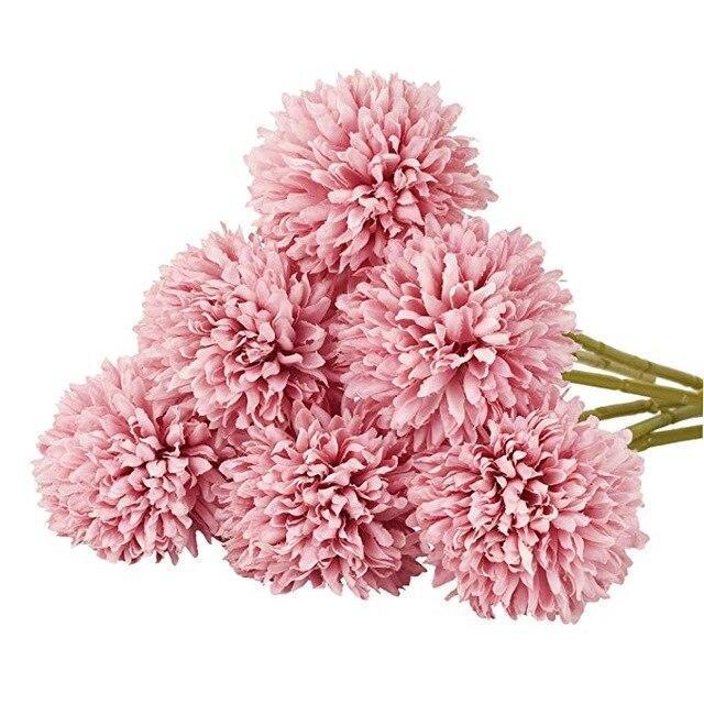 Pompon Mum Flower - Nordic Side - 