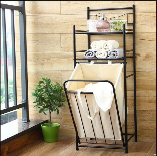 Theodore - Laundry Storage Shelves & Basket