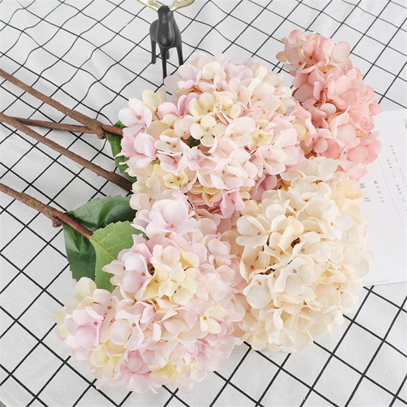 Single Hydrangea Branch - Nordic Side - 