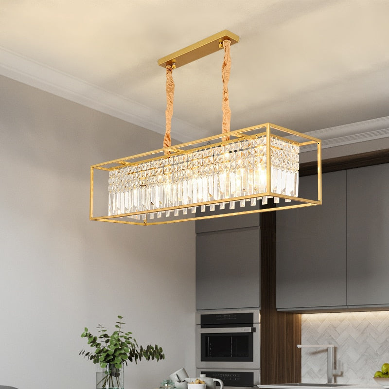 Whitley - Modern Glass Crystal Chandelier