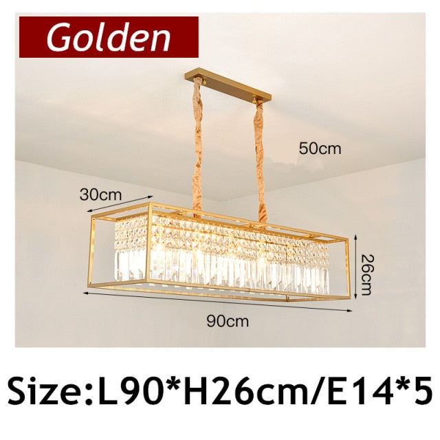 Whitley - Modern Glass Crystal Chandelier