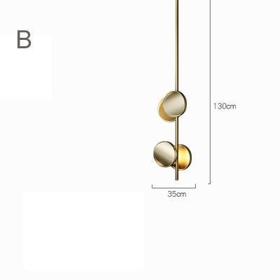 Golden Rock Pendant Light - Nordic Side - 