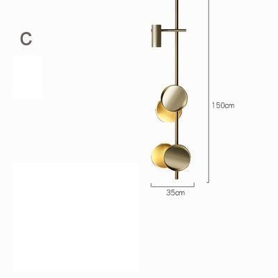 Golden Rock Pendant Light - Nordic Side - 