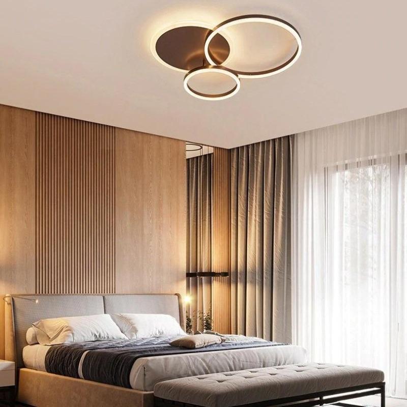 Hatillo Geometric Ceiling Light - Multi-Layer Design