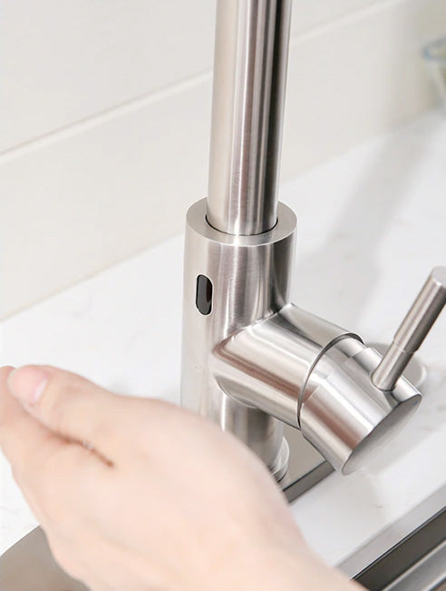 Motion Activated Kitchen Faucet with Smart Sensor, Pull Down Sprayer