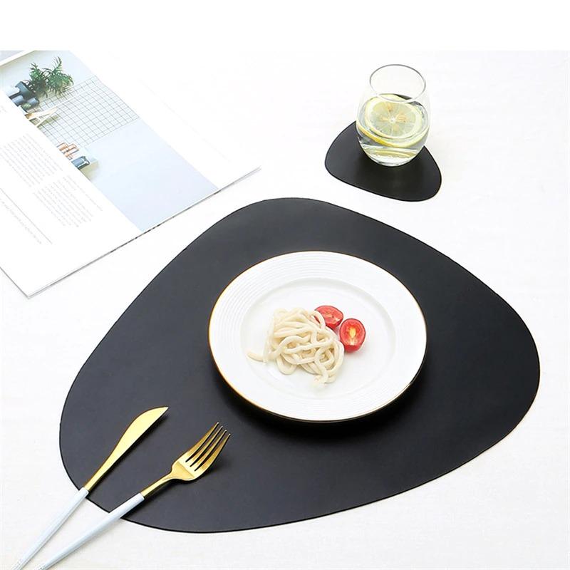 Placemat Leather Placemat Set - Water Resistant