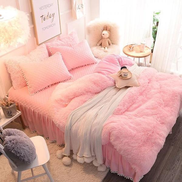 Luxury Faux Fur Bedding - Nordic Side - 