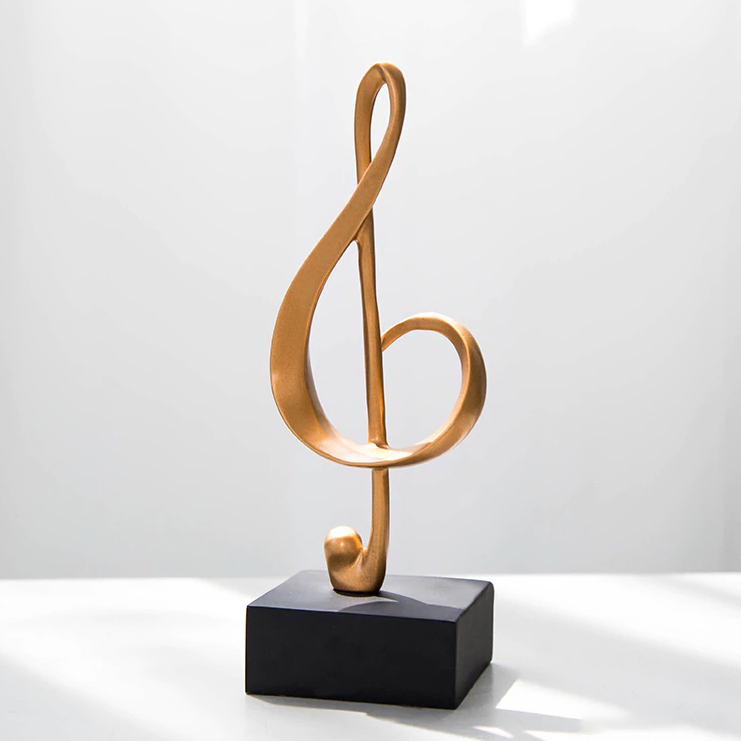 Musical Note Statuettes - Nordic Side - 