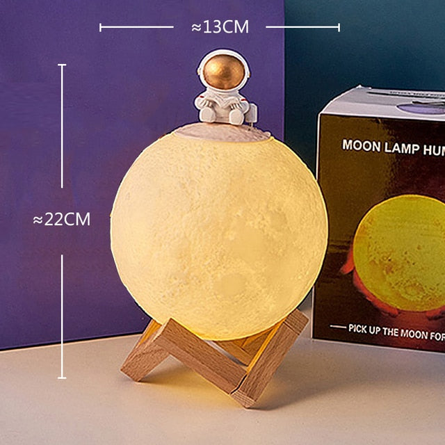 Astronaut Humidifier Moon Lamp