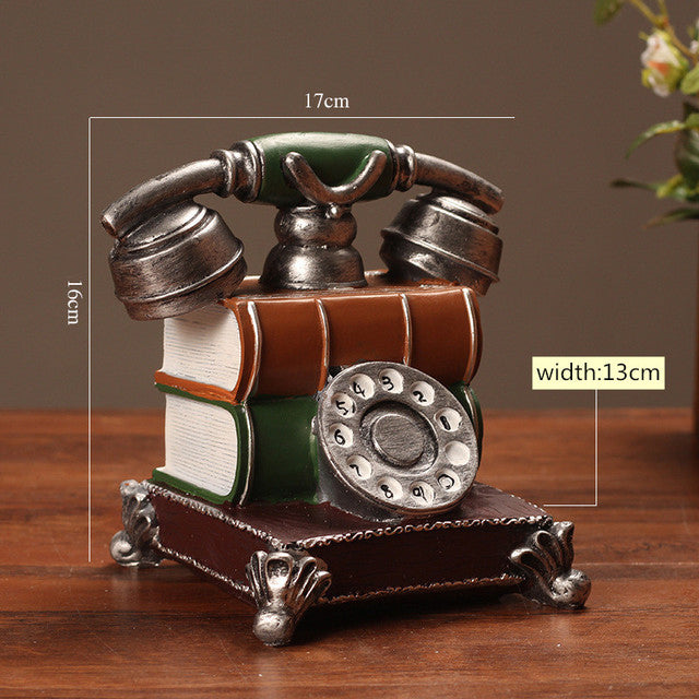 Vintage Telephone Decorative Ornament