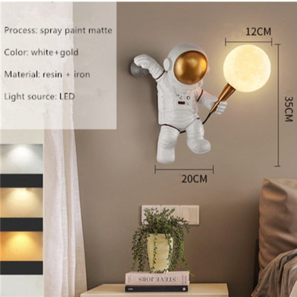 Astronaut Moon Lamp