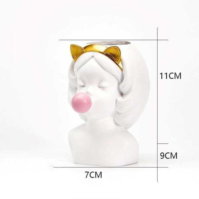 Nordic Playful Bubble Gum Vase