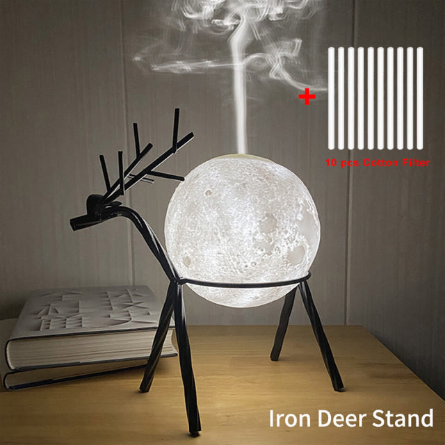 Moon Air Humidifier Lamp