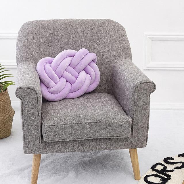 Infinity Knot Pillow - Nordic Side - Cozy, Living Room, not-hanger, Pillows