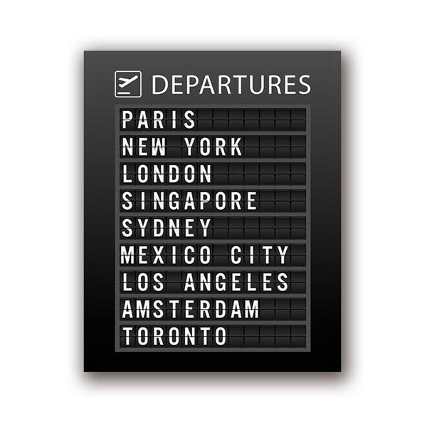 Traveling Board Posters