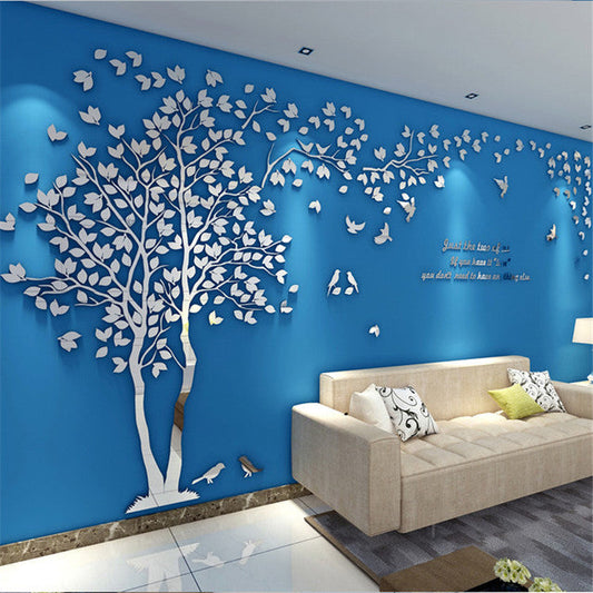 Tree Shape Acrylic Wall Sticker