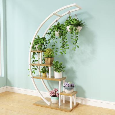 Elise - Decorative Crescent Plant Stand - Nordic Side - 