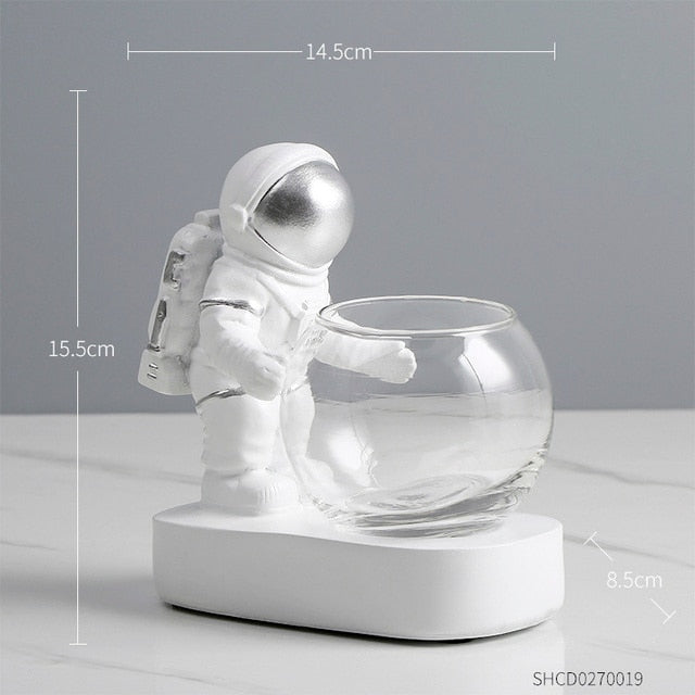 Astronaut Hydroponic Vase