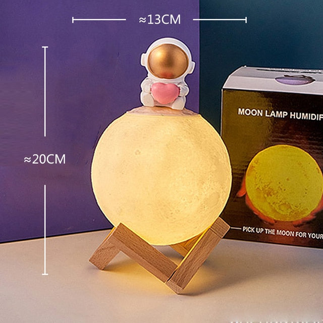 Astronaut Humidifier Moon Lamp