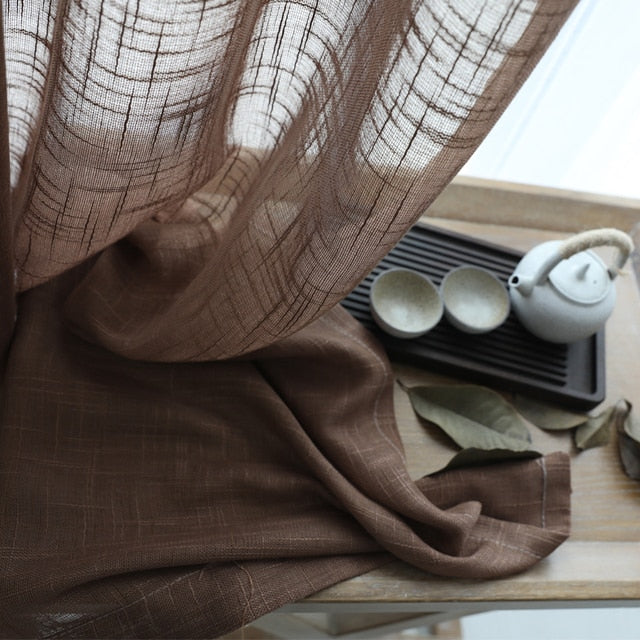 Modern Linen Curtain