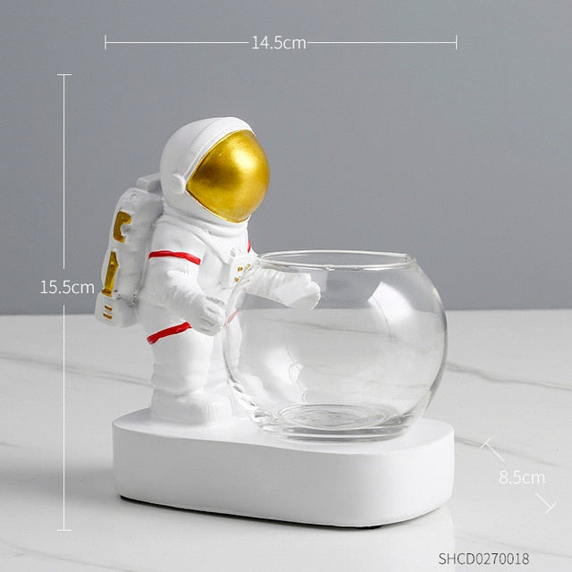 Astronaut Hydroponic Vase