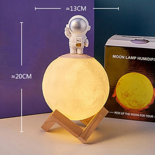 Astronaut Humidifier Moon Lamp