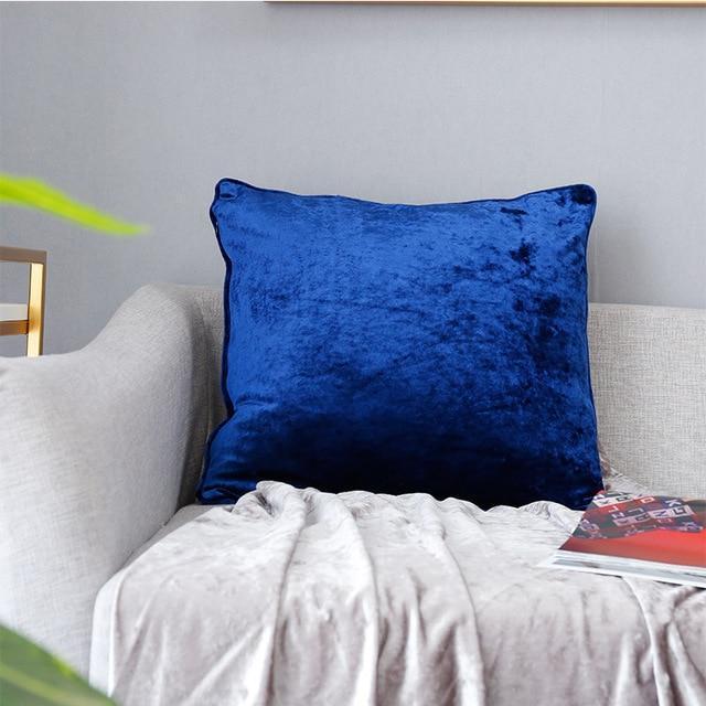 Ocean Dream Velvet Pillow Cover - Nordic Side - 