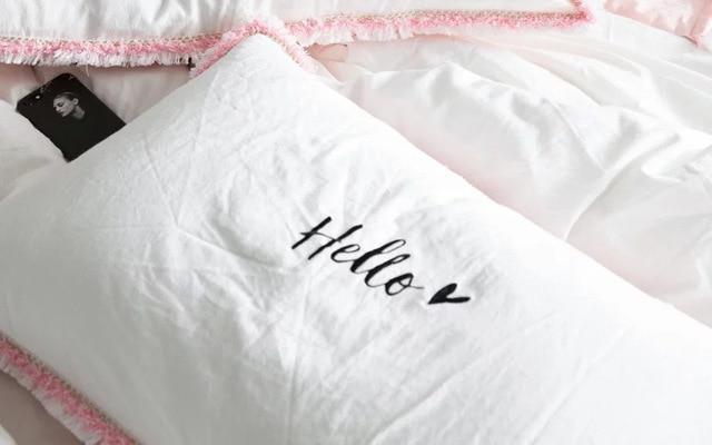 Hello Beautiful Bedding Pillow Case - Nordic Side - not-hanger