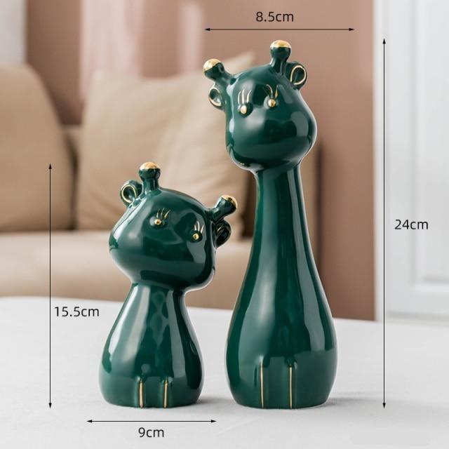 Ceramic Artisan-Made Ceramic Animal Decor