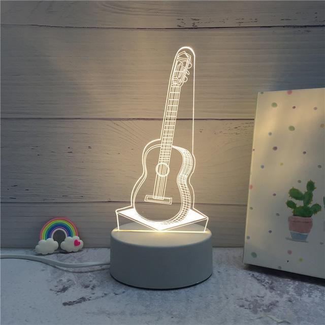 Novelty Illusion Night Lamp - Nordic Side - 