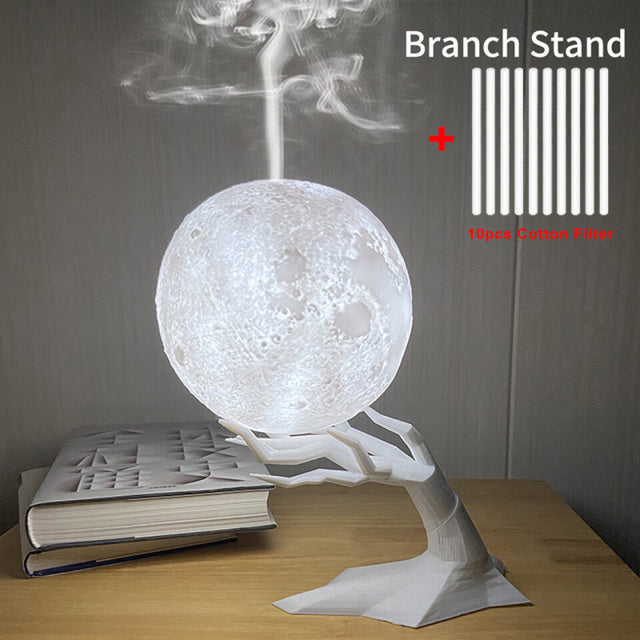 Moon Air Humidifier Lamp