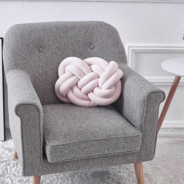 Infinity Knot Pillow - Nordic Side - Cozy, Living Room, not-hanger, Pillows