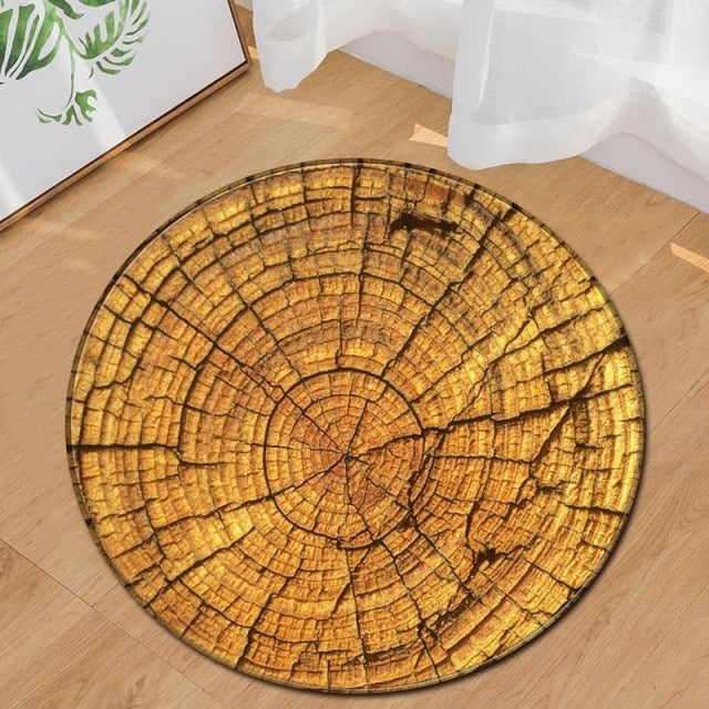 Wood Grain Rug