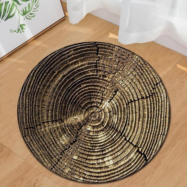 Wood Grain Rug