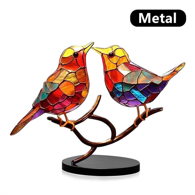 Birds On Branch Ornament