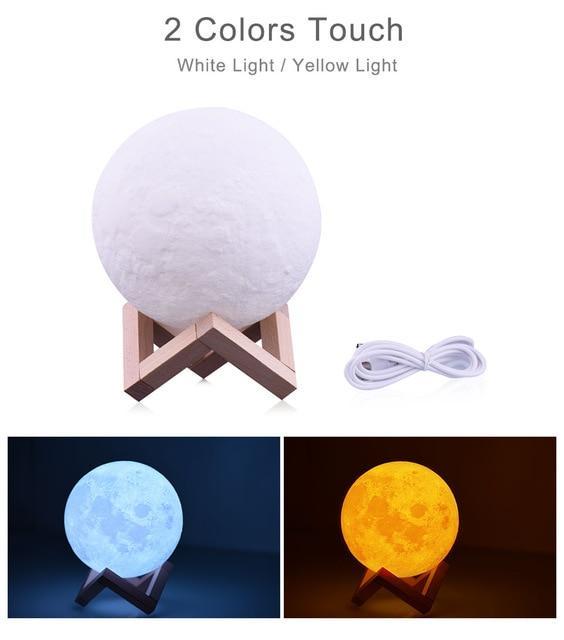 Moon Lamp - Nordic Side - 