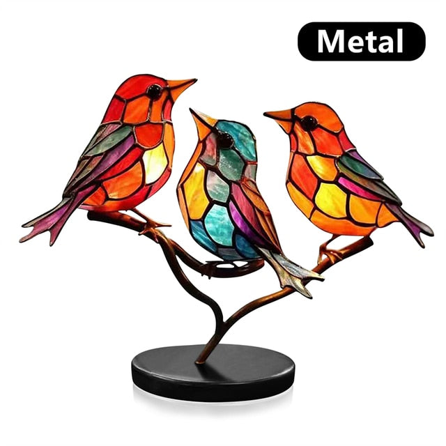 Birds On Branch Ornament