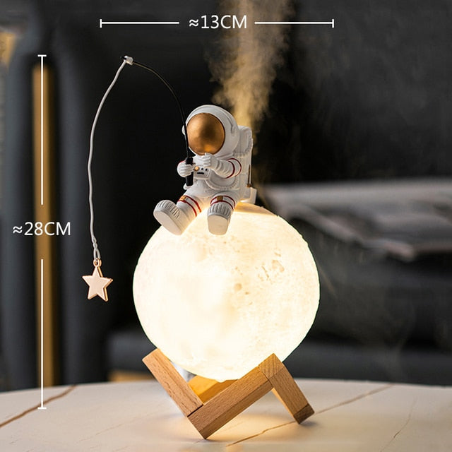 Astronaut Humidifier Moon Lamp