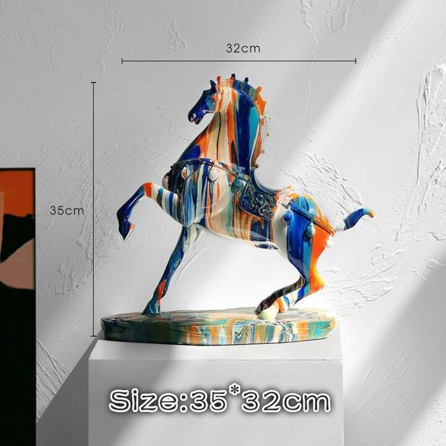 Camouflage Artisan Camouflage Horse Decor