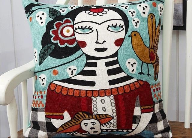 Picasso Pattern Cushion Cover - Nordic Side - New