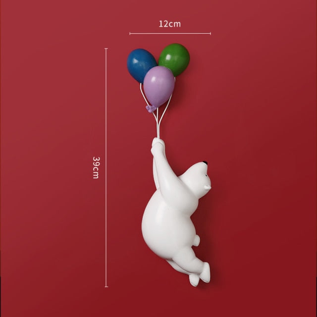 Balloon Bear Figurine