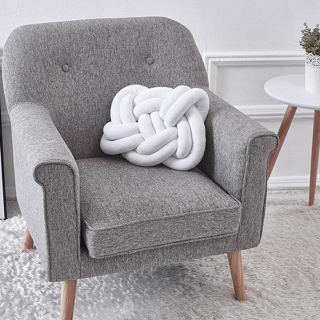 Infinity Knot Pillow - Nordic Side - Cozy, Living Room, not-hanger, Pillows