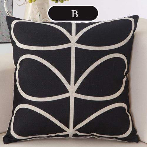 Leafly Cushion - Nordic Side - bis-hidden, home decor, throw pillow