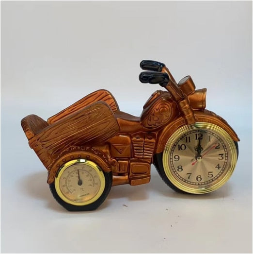 Wooden Motorcycle Wine Rack