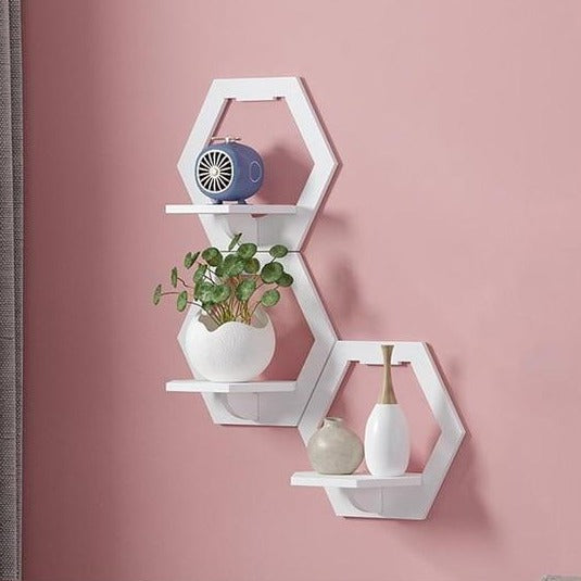 Modern White Wall Shelf