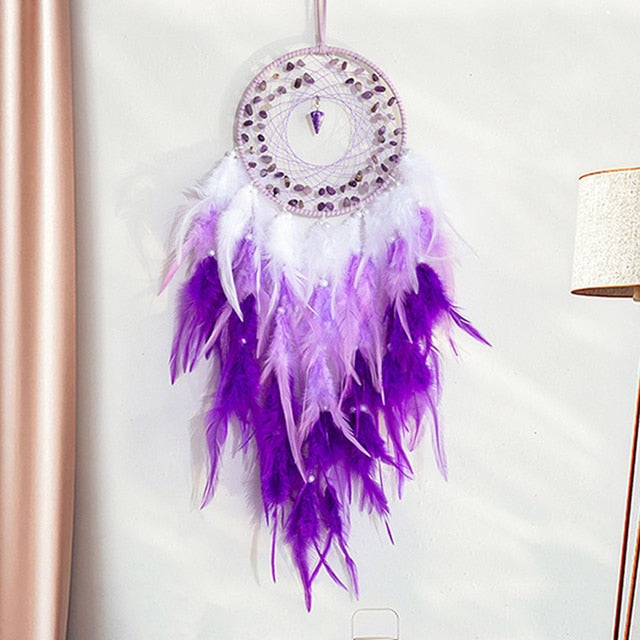 Tree Feather Wall Hanging