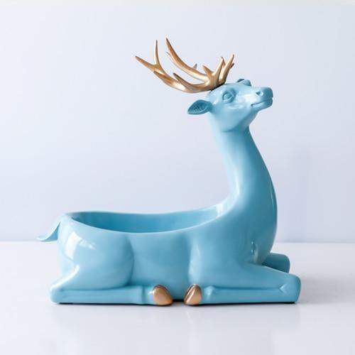 Deer Holder Figurine - Nordic Side - deer, holder