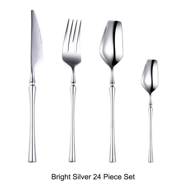 Royalin Elegant Stainless Steel Flatware Set