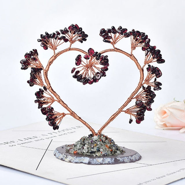 Natural Crystal Amethyst Lucky Tree